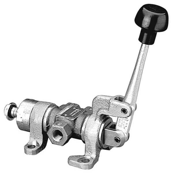 Parker Manual Air Control Valve, 4Way, 3/8In NPT M05435143 Zoro