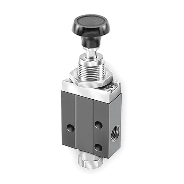 Parker Manual Air Control Valve, 3Way, 1/8In NPT 404411000 Zoro