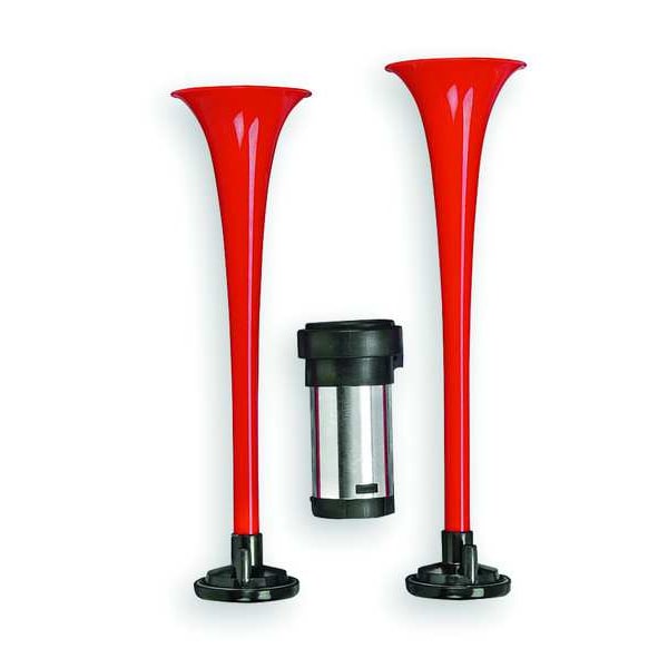 Wolo Dual Trumpet Big Rig Sound Horn, Air 417 Zoro