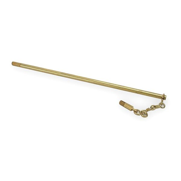 Zoro Select Nuzzle Assembly, 1/4-20, 10 In L, Brass 109-841