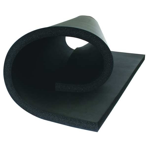 K-Flex Usa Flexible Insulation Sheet, 1/2 in Thick, 4 ft L x