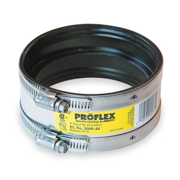 Fernco 300088 52.15 Shielded Coupling, Pipe Size 8"