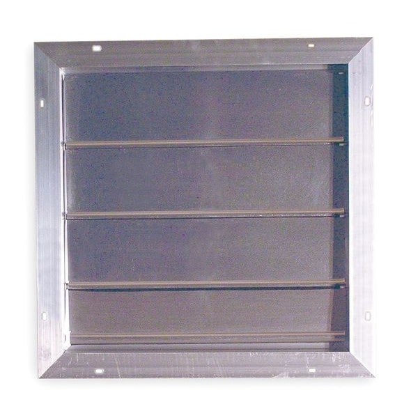 Dayton 16 in Backdraft Damper / Gable Shutter, 17 in x 17 in 3HHR1 Zoro