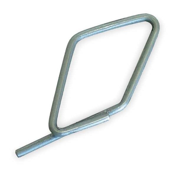 Lucky Line Blunt Diamond Fastener, 15/16 in Ring Size, , 100 PK 74800