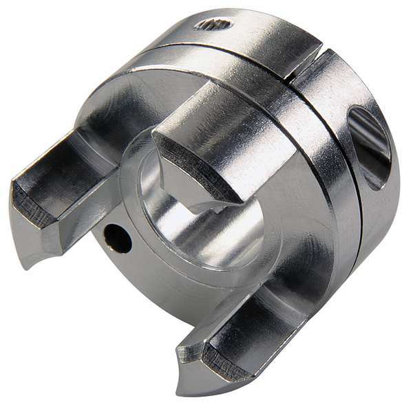 Ruland Jaw Cplg Hub, Bore Dia .500 In, Size JCC16 JCC16-8-A