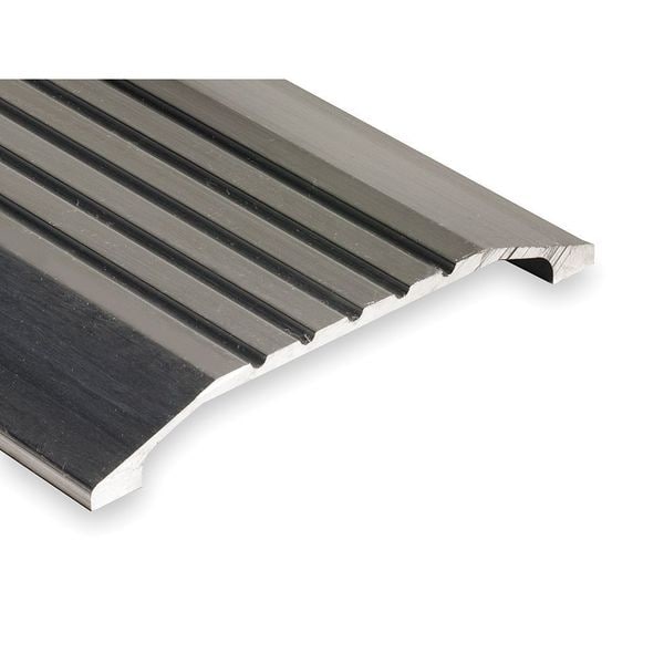 National Guard Saddle Threshold, Fluted Top, 4 ft., Alum 4244 Zoro