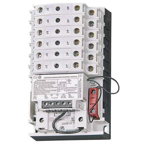 Ge 120VAC Mechanically Held Lighting Contactor 12P 30A CR463MD0CJA Zoro