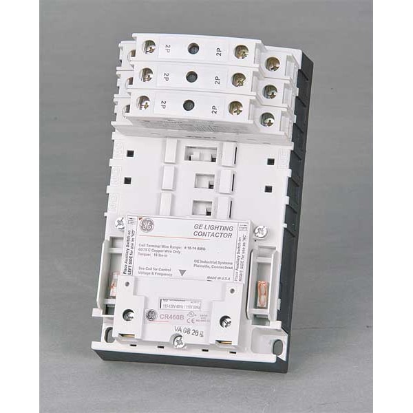 Ge 120VAC Electrically Held Lighting Contactor 6P 30A CR463L60AJA Zoro