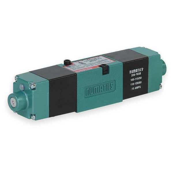 Numatics Solenoid Air Control Valve,1/8 In,24VDC (081SS400M000061) Zoro
