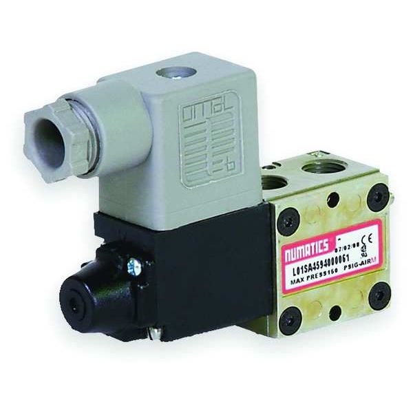 Aventics Solenoid Air Control Valve, 1/8 In, 24VDC L01SA4594060T61 Zoro