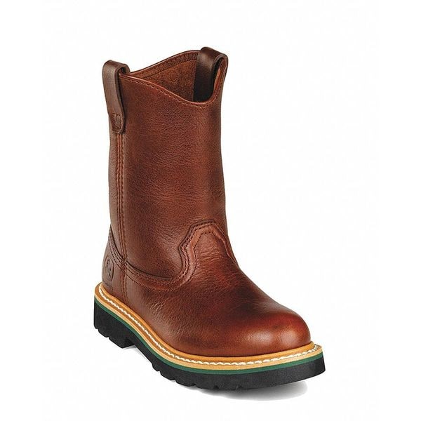 John Deere Wellington Boots, Pln, Youth, 3, Brown, PR JD2113 3