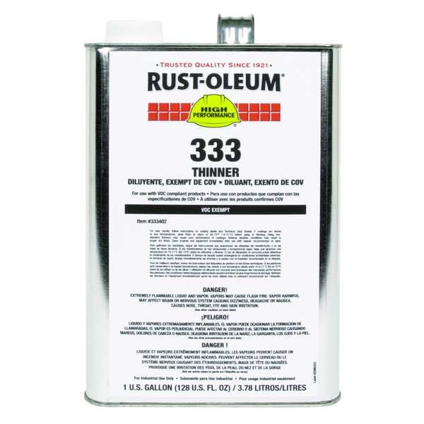 RustOleum Paint Thinner, 1 gal., VOC Compliant 333402 Zoro