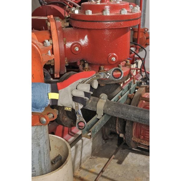 Gearwrench 4 Piece 72Tooth 12 Point Reversible Half Moon Double Box Ratcheting SAE Wrench Set