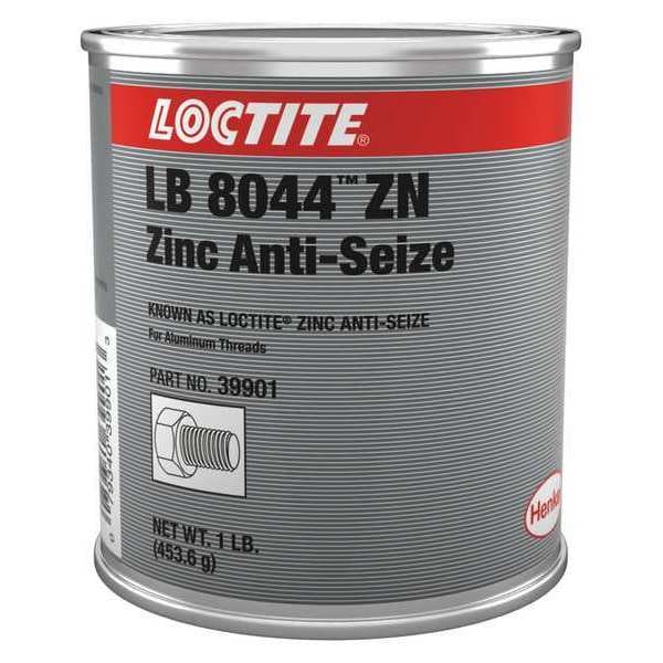 Loctite Anti Seize, Zinc, 16 oz, Can, Grey, Paste LB 8044(TM) 233507 Zoro