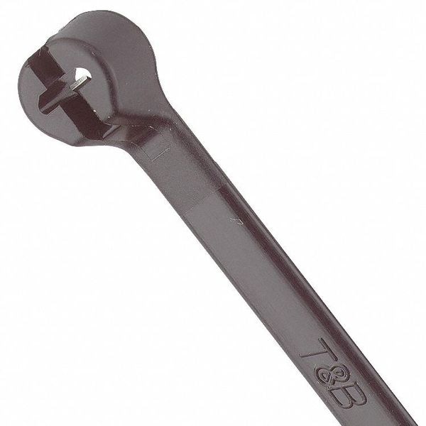 Ty-Rap Cable Tie, 11-1/2 in L, 3 in Max Bundle Dia., Black