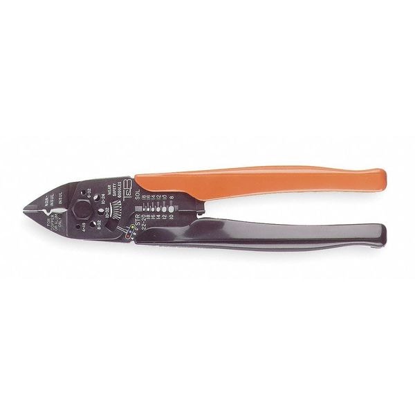 Sta-Kon 9 5/8 in Crimper 22 to 10 AWG WT2000 | Zoro