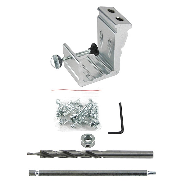 General 849 32.13 Pocket Hole Jig Kit, 3/8 Step Drill Bit