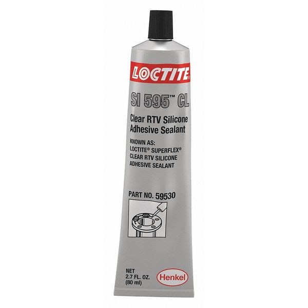 Loctite 160809 $5.81 RTV Silicone Sealant, 80mL Tube ...