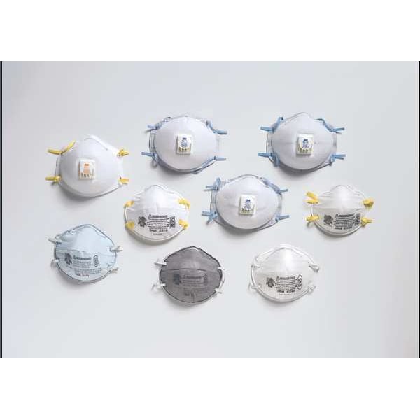 3M N95 Disposable Respirator, 8210, Dual Headstrap, Particulate