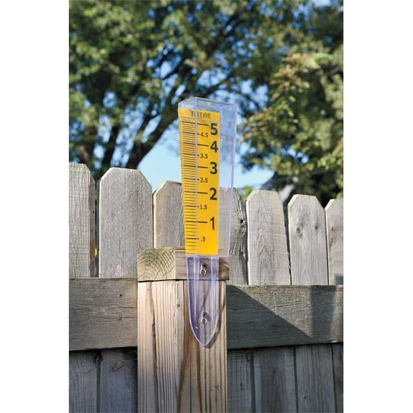 Taylor Rain Gauge, 0 to 5 in., Polycarbonate 2702-35 | Zoro