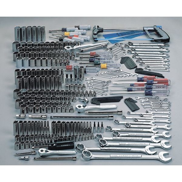 Craftsman Master Tool Set, General Purpose, 336 934178 Zoro
