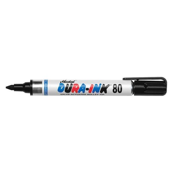 Markal Waterproof Permanent Marker, Smear-Resistant, Fine Tip