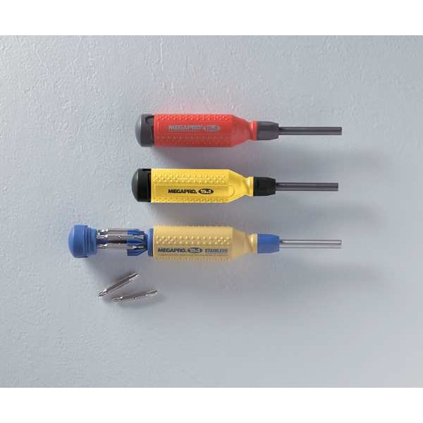 Megapro Tamperproof 15-in-1 Multi-Bit Screwdriver, 8-1/2