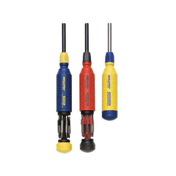 Megapro Tamperproof 15-in-1 Multi-Bit Screwdriver, 8-1/2