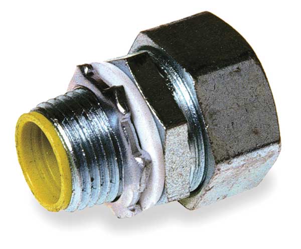Raco Insulated Connector, 1-1/4 In., Straight 3515RAC