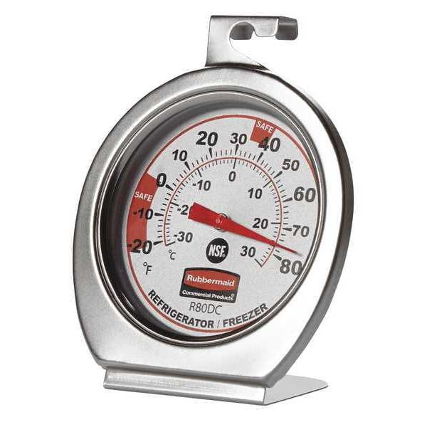 Rubbermaid Commercial Analog Mechanical Food Service Thermometer with