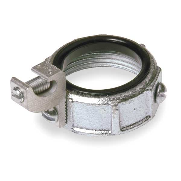 みさる。 Zoro Select EMT/IMC Bushing, 1-1/2 in, Threaded, Zinc Alloy
