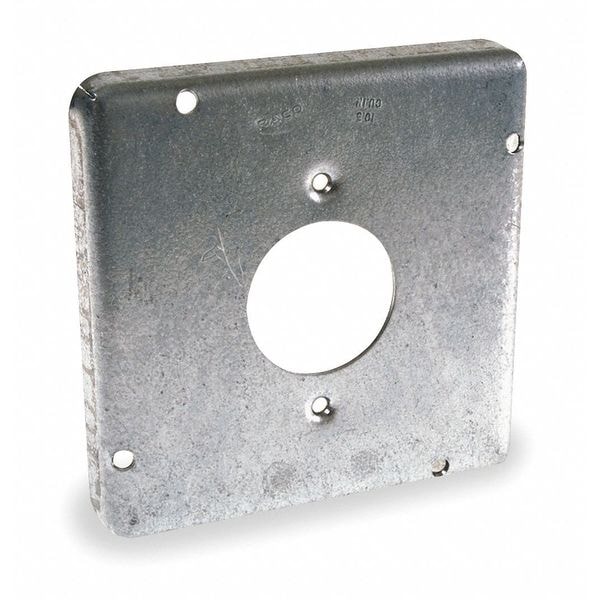 Raco Electrical Box Cover, 20A Receptacle, 1/8" 887