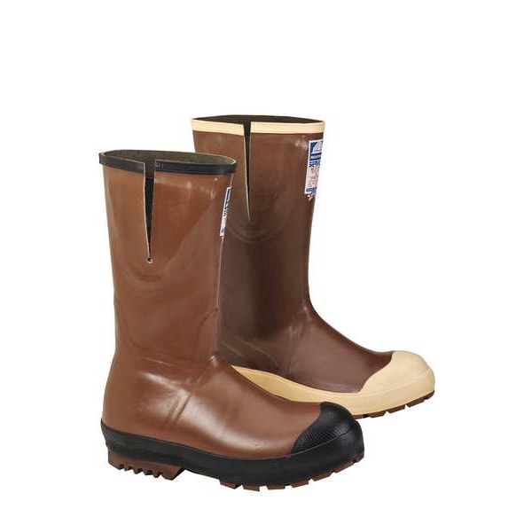Honeywell Servus Size 4 Men's Steel Insulated Knee Boots, Brown 22235/4