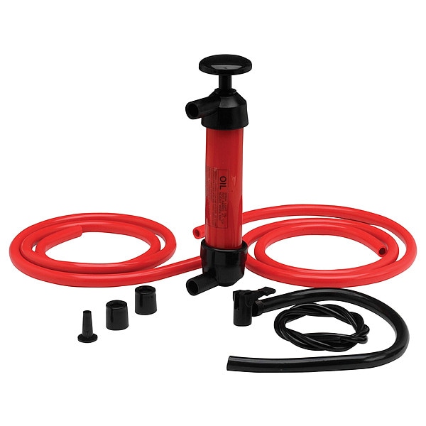 Lincoln Industrial Fluid Transfer Pump, Polyethylene, 3/8" Inlet MV7241