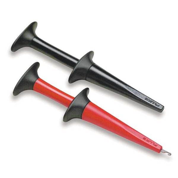 Fluke Hook Test Probes, Black/Red, 3A, 1000VDC, PR FlukeAC280 Zoro