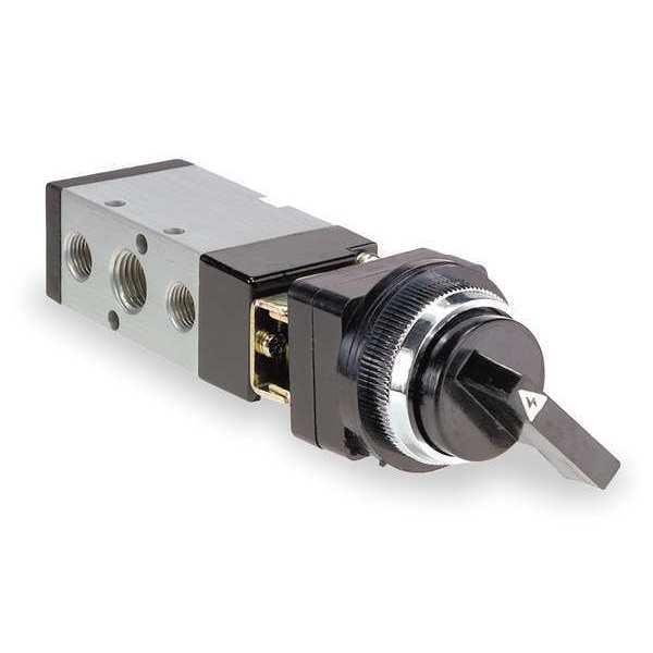 Aro Manual Air Control Valve, 4Way, 1/4in NPT M212LS11 Zoro