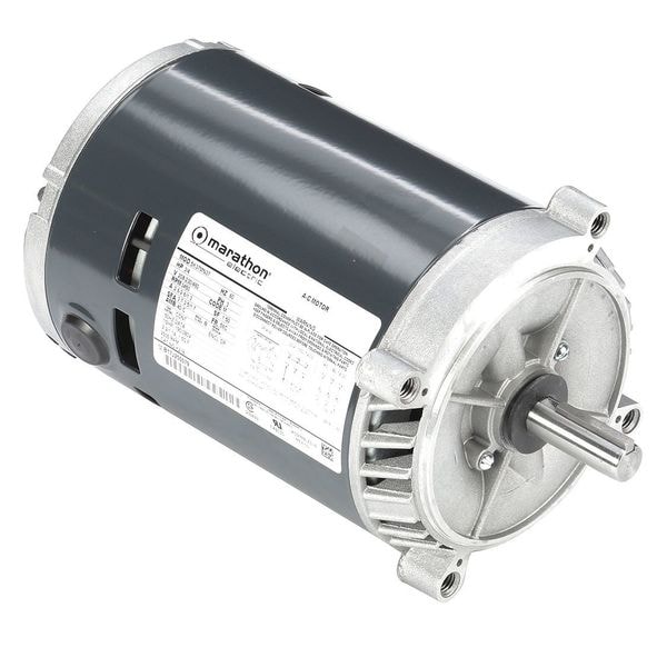 Marathon Motors 3-Phase General Purpose Motor, 3/4 HP, 56C Frame, 208-230/460V AC Voltage, 3,450 Nameplate RPM 5K37MN37