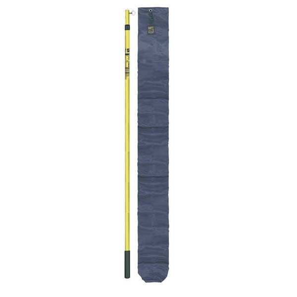 Msa Safety Rescue Pole, Fiberglass, Yellow SFP675009