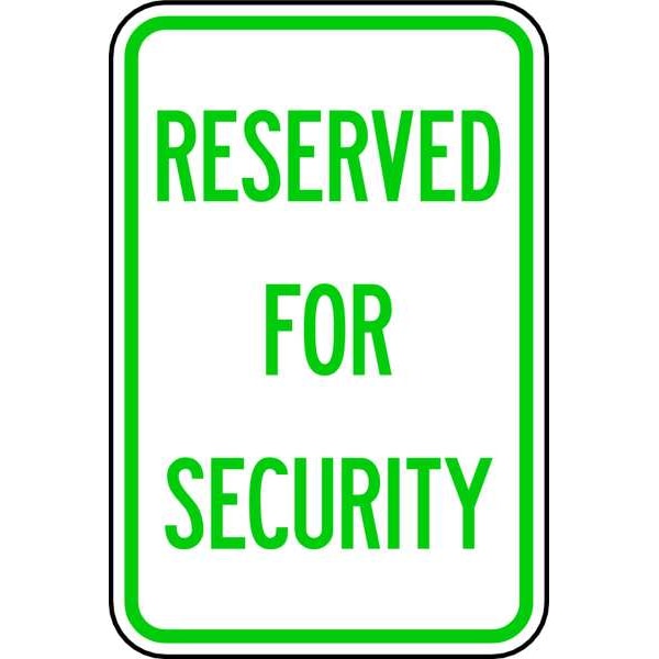 Lyle Security Parking Sign, 18" x 12, RP-054-12HA RP-054-12HA