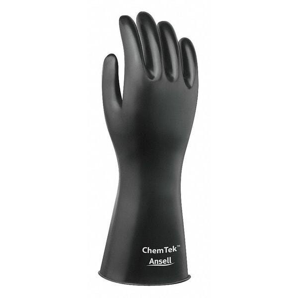 Ansell 12" Chemical Resistant Gloves, Butyl/Viton, 8, 1 PR 38612 Zoro