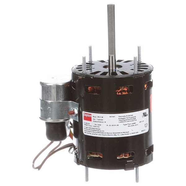 Dayton HVAC Motor, 1/10 HP, 1550 rpm, 208-230V, 3.3 71903587M | Zoro 