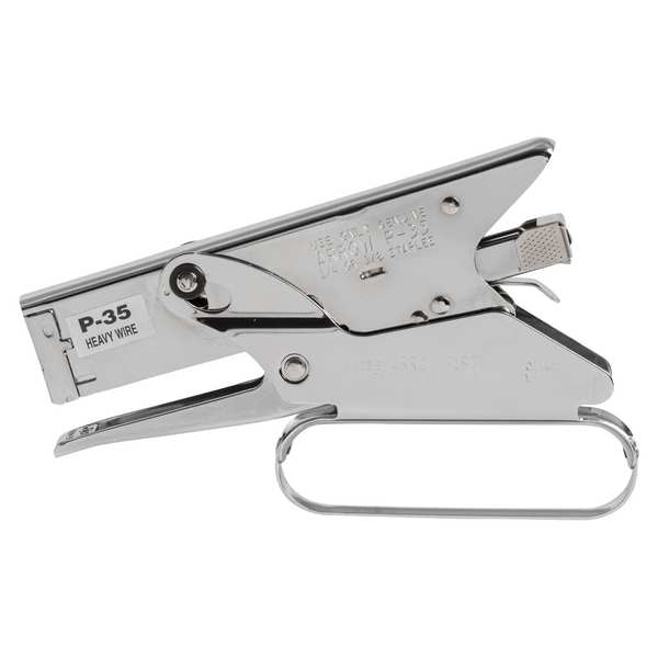 Arrow Fastener Plier Stapler, Manual, Heavy Dty, Flat Crwn P35 Zoro