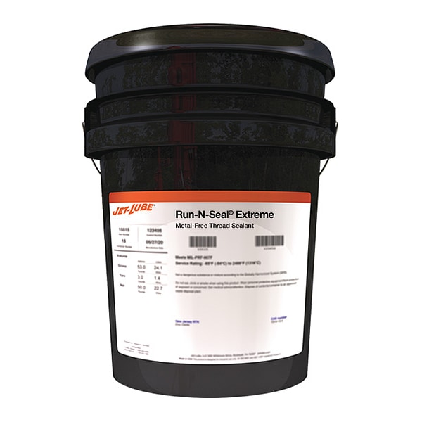 JetLube Thread Sealant, RunNSeal(R), 2 Gal 12212 Zoro