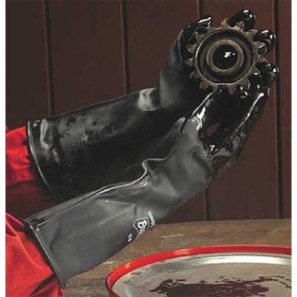 Showa Chemical Resistant Gloves, Butyl, Viton(R), Smooth Full - Main Image