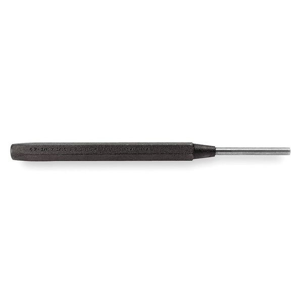 thumbnail image 2 of Pin Punch, 1/16\" Point Dia, 4-1/4\" L - Inc 2 of 11