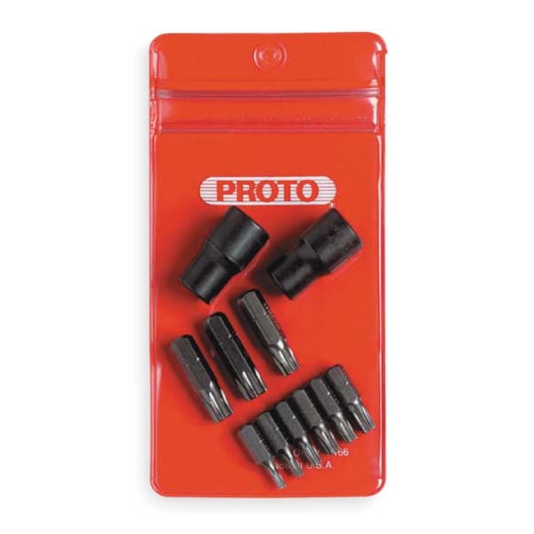 Proto 11 Piece Torx Bit Set, 3/8 in J5239P | Zoro