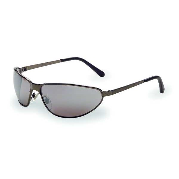Honeywell Uvex Safety Glasses, Wraparound Silver Mirror Polycarbonate