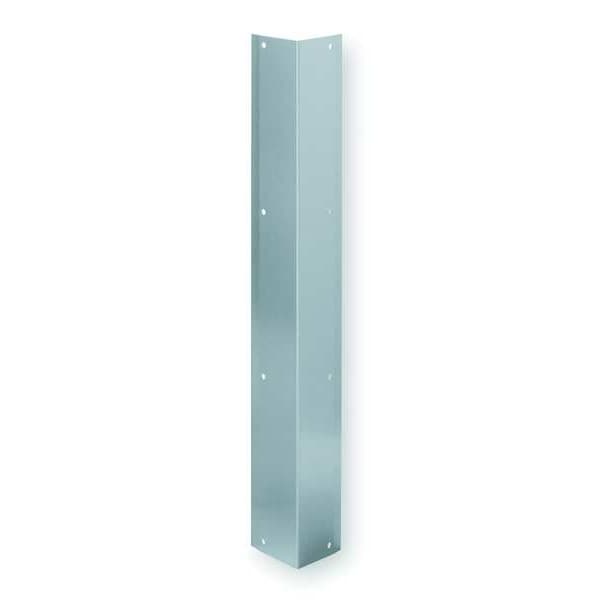 Rockwood Corner Guard, Stainless Steel, Square, 11/2"W X 48"H HD295