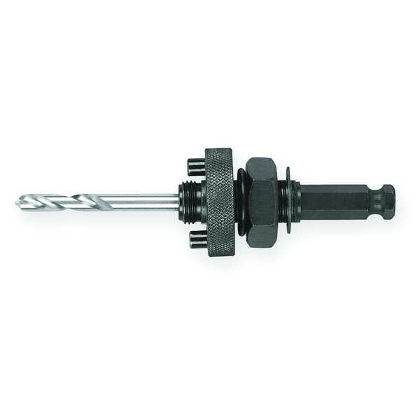 Milwaukee 49569100 13.16 Hole Saw Arbor, 7/16 Shank, 5/818 Thread