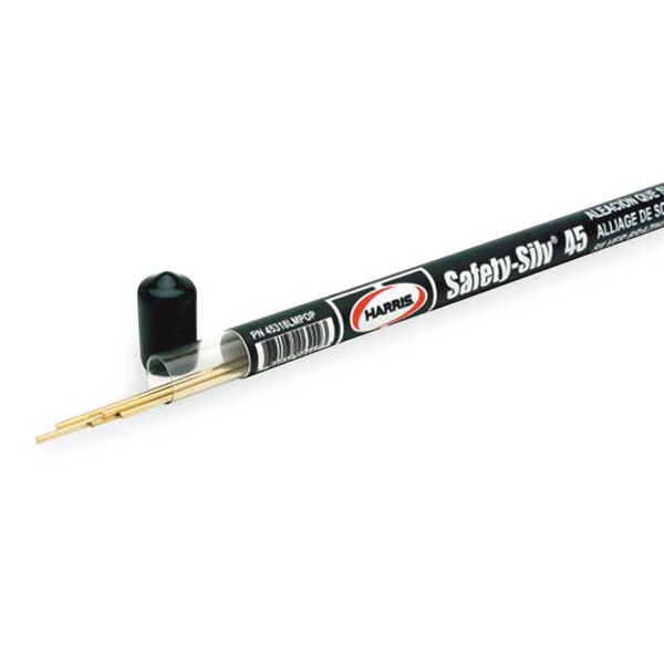 Harris Brazing Rod, 1/16x18,12251370 F, PK5 45318LMPOP Zoro
